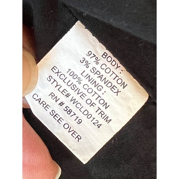 Notations Womens Sleeveles Dress 2X Empire Multicolor Print Lined Cotton Blend - Picture 8 of 9